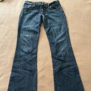 Y2K Vintage Abercrombie & Fitch Emma Perfect Stretch Boot Cut Fit 26/33 Med Wash